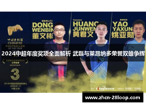 2024中超年度奖项全面解析 武磊与莱昂纳多荣誉双雄争辉